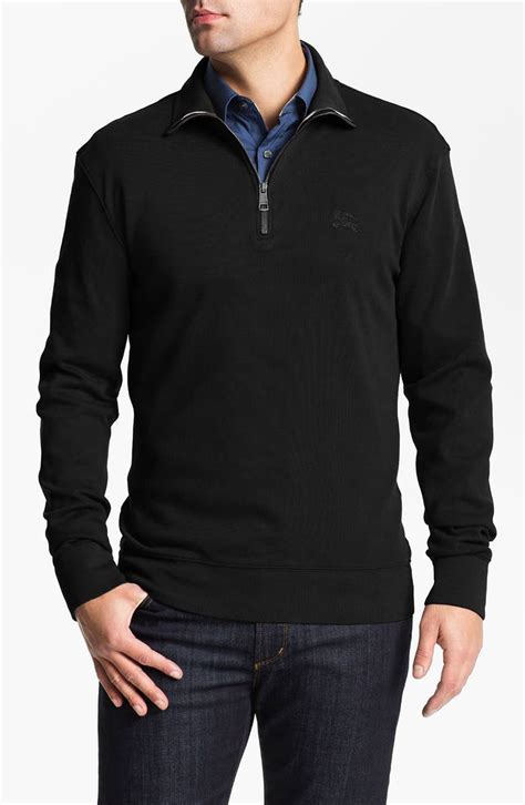 thomas burberry pullover|Burberry half zip pullover.